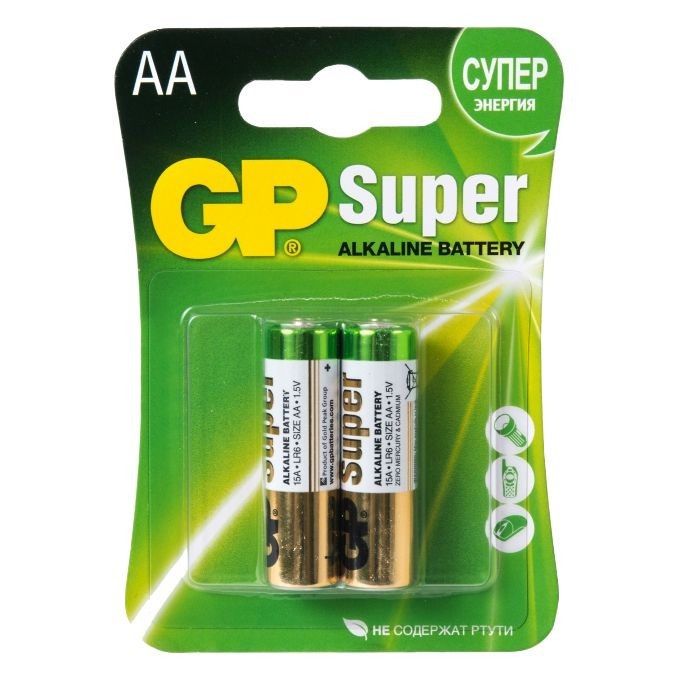 GP Super GP15A-UE2 LR6 BL2
