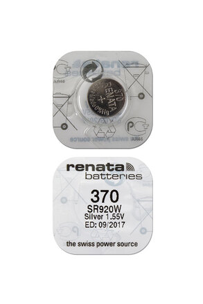 RENATA SR920W    370 (0%Hg), упак. 10 шт