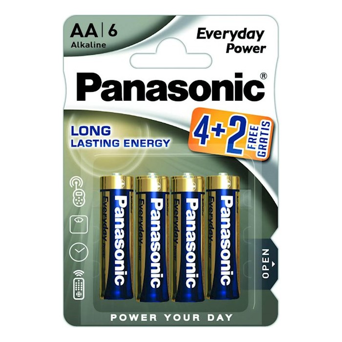 Panasonic Everyday Power LR6EPS/6BP 4+2F LR6 4+2шт BL6