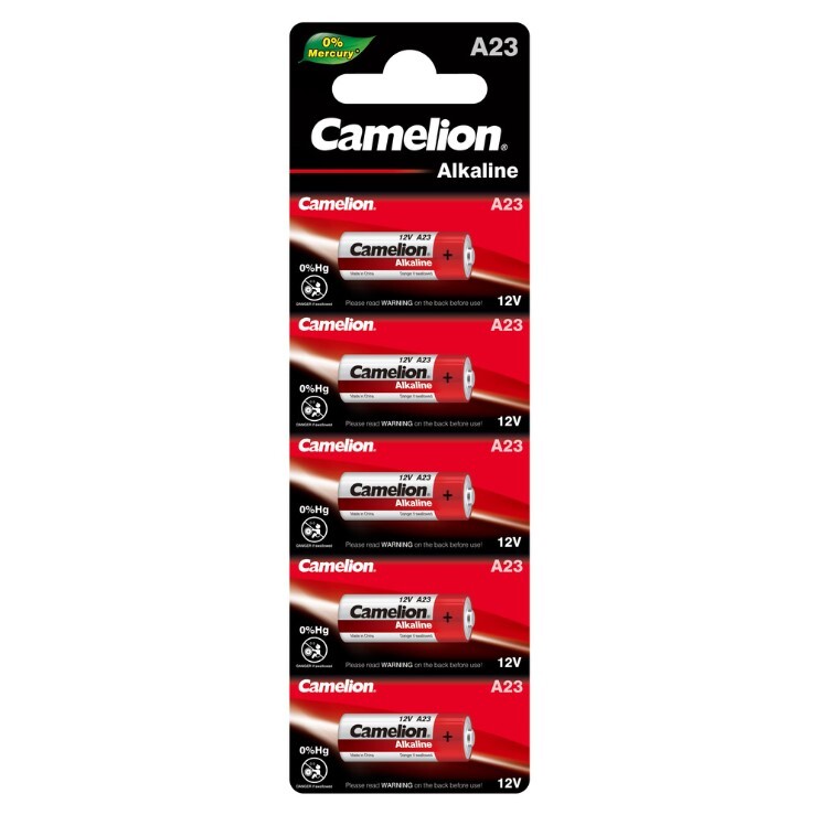 Camelion A23-BP5 LR23A (0% Hg) BL5