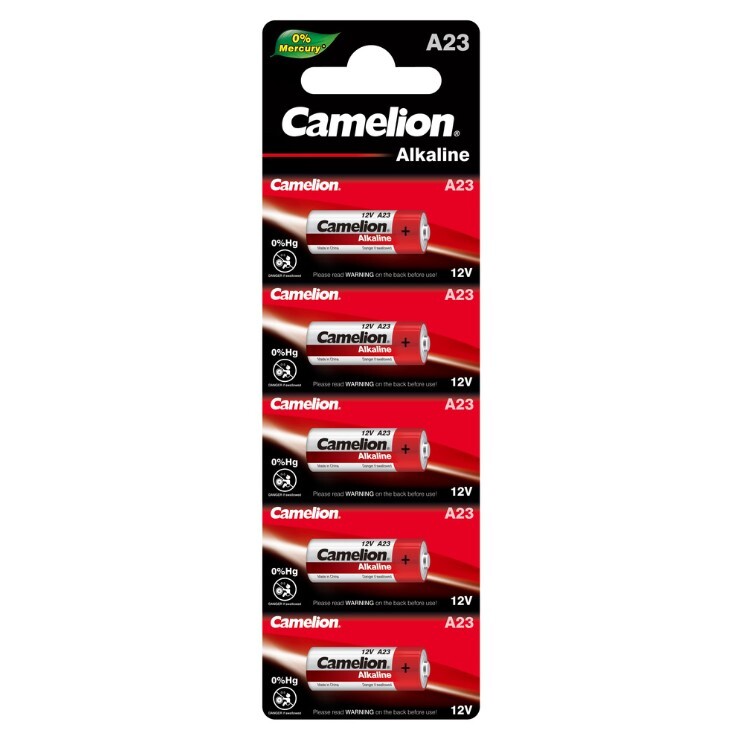 Camelion A23-BP5 LR23A (0% Hg) BL5