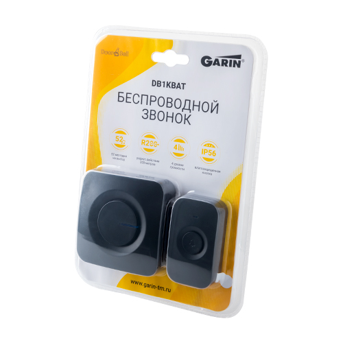 GARIN DoorBell DB1KBAT черный BL1