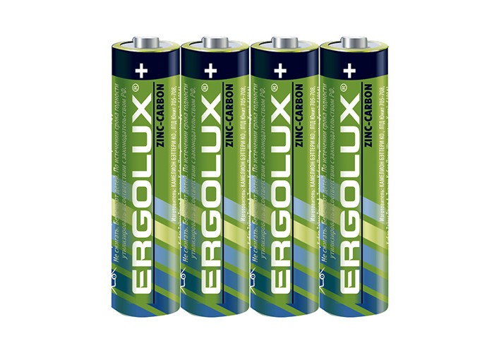 Ergolux R 03 SR4 (R03SR4, батарейка,1.5В)  (60/1200)     