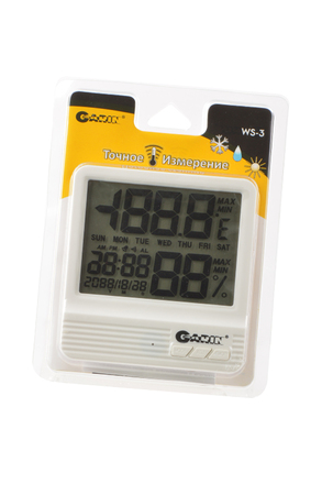 GARIN Точное Измерение WS-3 термометр-гигрометр-часы-календарь BL1