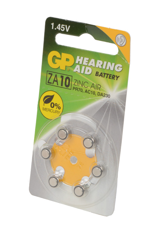 GP Hearing Aid ZA10F-D6 ZA10 BL6
