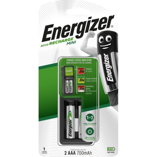 ENR Charger Mini EU + 2NH/AAA 700mAh 