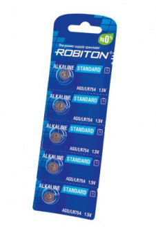 ROBITON STANDARD R-AG5-0-BL5 (0% Hg) AG5 LR754 393 LR48 BL5