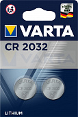 Батарейки литиевые VARTA ELECTRONICS CR2032 BL2 (блистер 2шт)