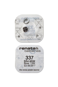 RENATA SR416SW   337 (0%Hg), упак. 10 шт